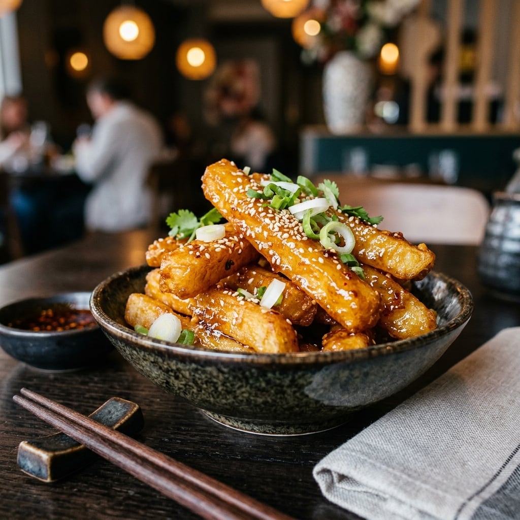 Honey Chilli Potato