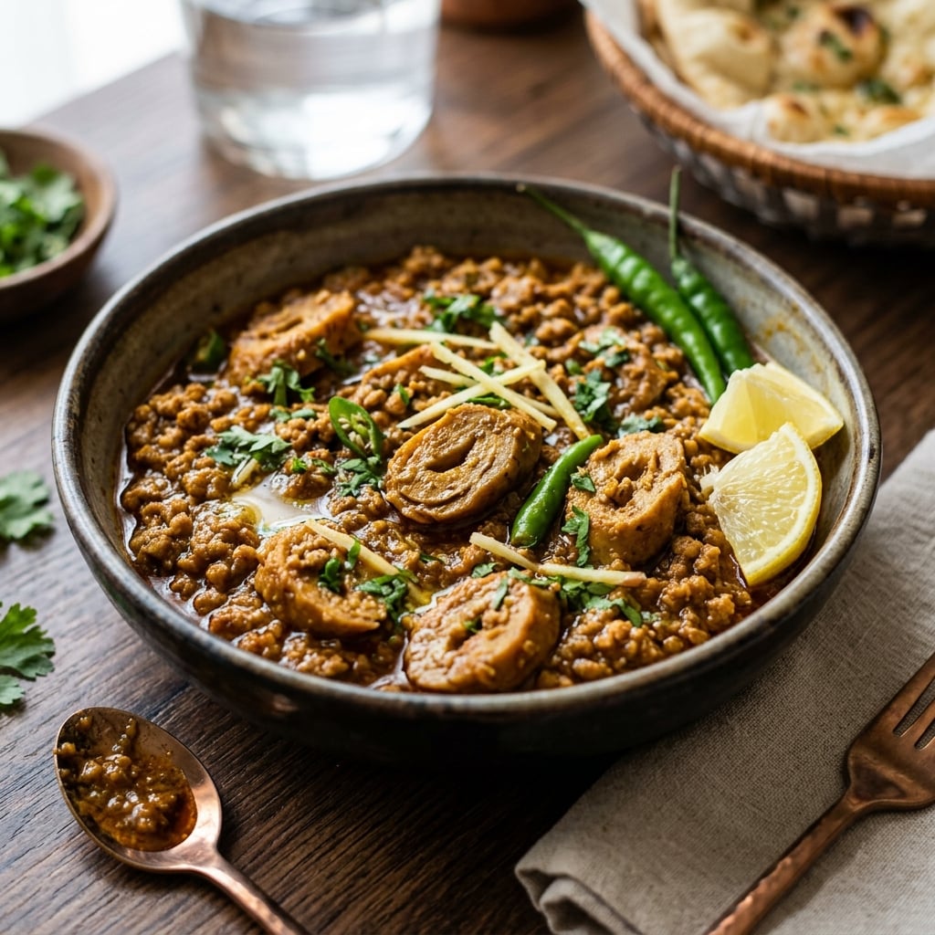 Keema Soya Chaap