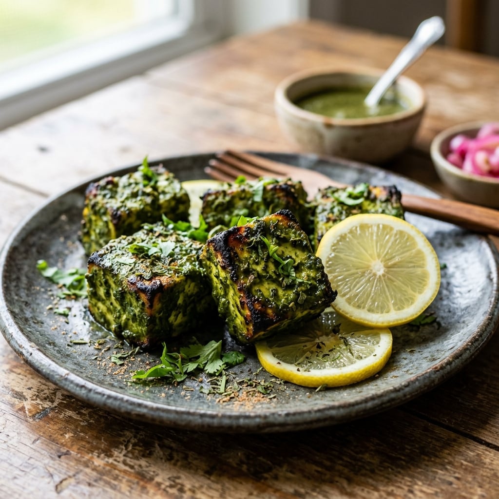 Paneer Pudina Tikka